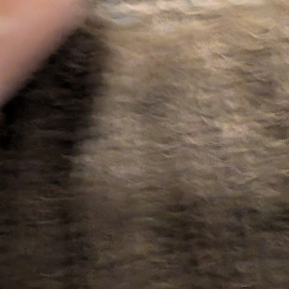 Patrick Assaraf Men's XL wool and leather brown sweater with zip on arm - Picture 9 of 12